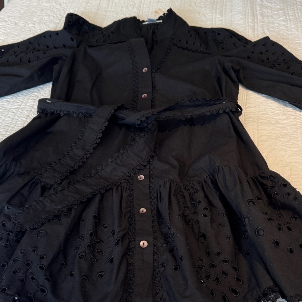 Elegant Black Christian Lacroix Dress